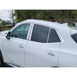 Polished Pillar Post Trim fit for 2021-2022 Buick Envision 4-door Sedan [10pcs] - Picture 1 of 3