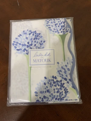 Juego de 2 fundas de almohada Matouk Charlotte King 500 hilos de algodón egipcio nuevas en paquete Foto 1 de 4