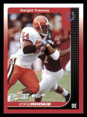2002 Score #299 Dwight Freeney RC - Image 1 of 2