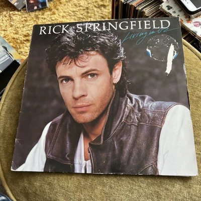 RICK SPRINGFIELD - LIVING IN OZ - Vinyl LP - RCA Records 1983  - Image 1 of 4