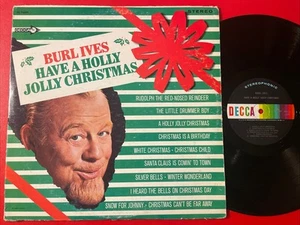 Burl Ives Have A Holly Jolly Christmas LP Decca Stereo Holiday 1st Press VG-!!!! - Picture 1 of 4
