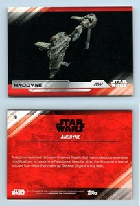Anodyne #72 Star Wars The Last Jedi 2017 Topps Trading Card - Picture 1 of 1