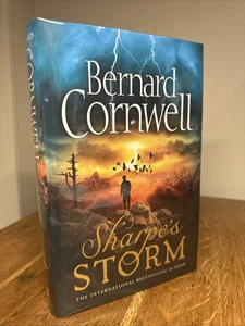 Sharpe's Storm by Bernard Cornwell SIGNED DATED 2025 UK 1st/1st HB HarperCollins - Picture 1 of 10