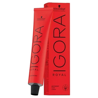 Schwarzkopf Igora Royal #4-0 marrom médio natural, 2,1 oz - Imagem 1 de 3