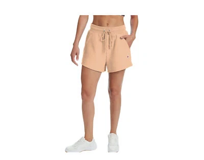 Pantalones cortos para mujer Champion C-Life tejido inverso Certain Peach ML906-549314-9QI Foto 1 de 3