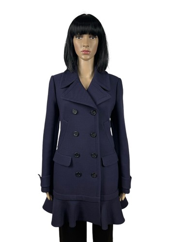 Prada cappotto lana vergine basco taglia 40