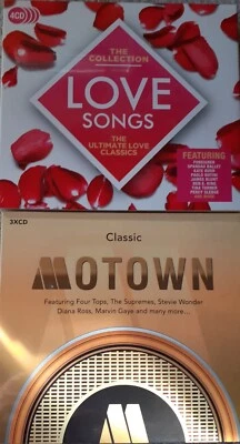 Classic Motown & Love Song Cds - Various Artists - Brand New - Image 1 of 4