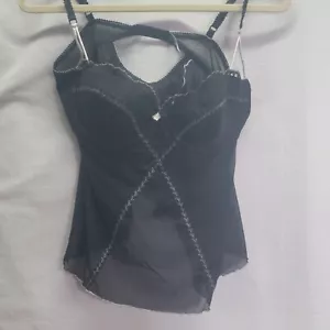 Size XL Cassandra Intimates Black White Top Babydoll Lingerie - Picture 1 of 14