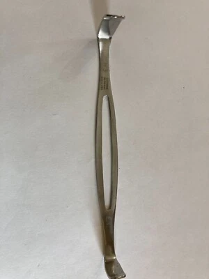 Instrumento ortopédico de doble extremo retractor del ejército de Estados Unidos Codman Foto 1 de 4