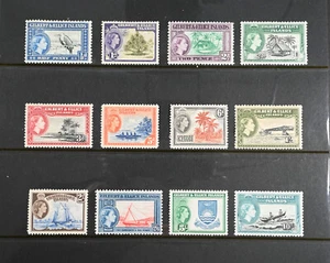 Gilbert & Ellice Islands Scott # 61-72 VF OG Hinged British Colony Stamps Cat$66 - Picture 1 of 2