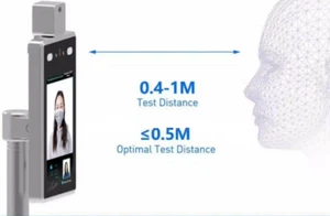Telecamera IP, ONVIF, AI, riconoscimento facciale, temperatura corporea, - Foto 1 di 4