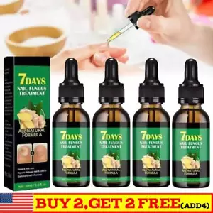 Ginger Nail Treatment Nail Care, Nail Growth Oil for Cuticle Nourishment USA NEW - Picture 1 of 14