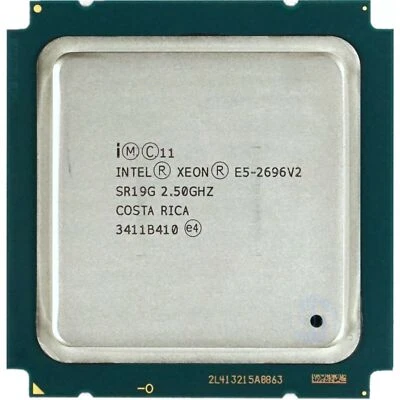 Intel Xeon E5-2696 v2 SR19G 2.5GHZ 12-Core 30M Processor Socket 2011 CPU for X79 - Image 1 of 4
