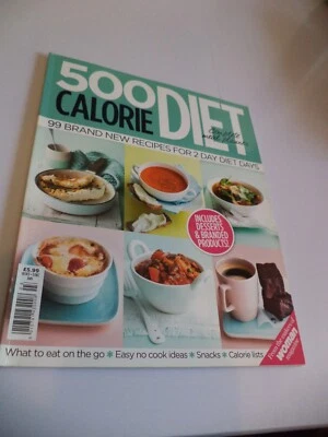 500 Calorie Diet Complete Meal Planner cookery cook book intermittent fasting - Image 1 of 4