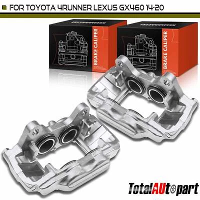 2x Brake Caliper w/o Bracket for Toyota 4Runner Lexus GX460 Front Left & Right - Image 1 of 4