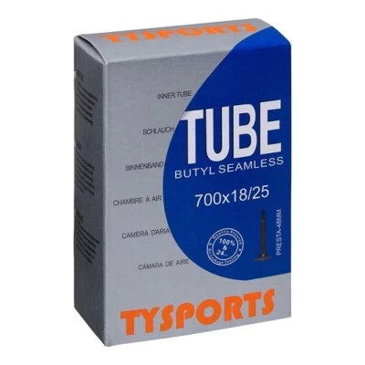 TY Sports 700 x 18-25c Presta Valve Road Tube - image 1 of 2
