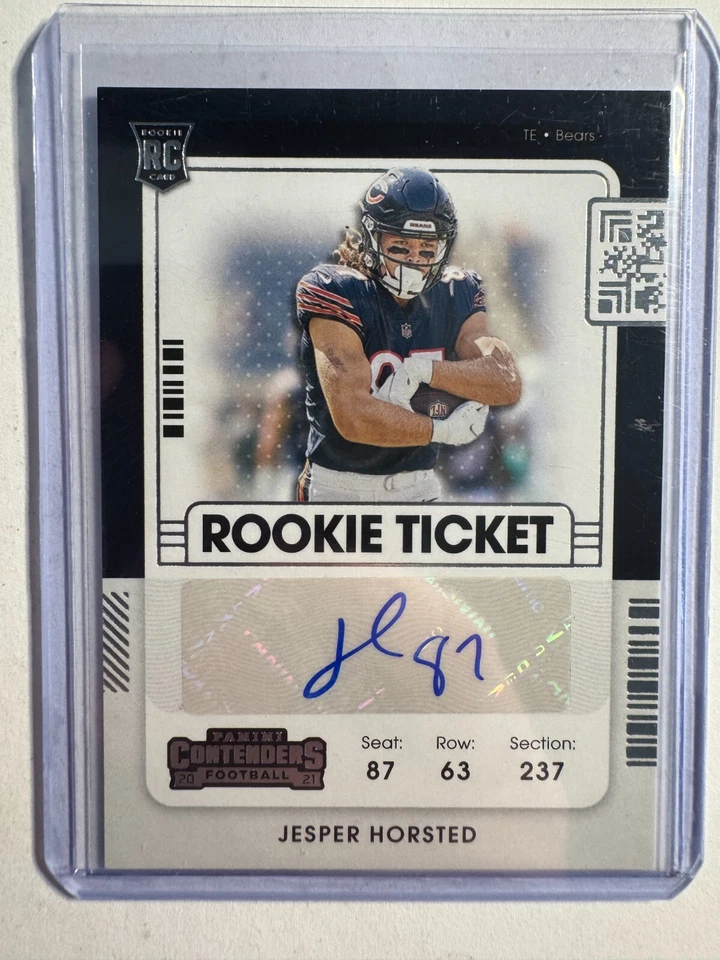 K307,707 - 2021 Panini Contenders #284 Jesper Horsted Auto RC - Image 1 of 1