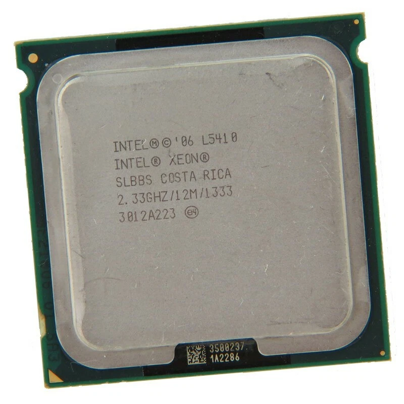 Processore Cpu Intel Xeon Quad Core L5410 2.333Ghz Fsb 1333Mhz 12Mo Lga771 Slbbs - Immagine 1 di 1