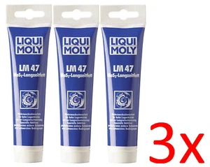 LIQUI MOLY 100g Langzeitfett 3510 LM47 4100420035104 KFZ  Wartung Fett Paste 3 X - Bild 1 von 2
