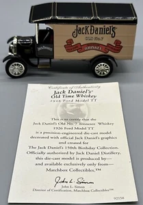Matchbox 92158 Jack Daniel’s Old No.7 Platinum Edition 1926 Ford Modelo TT con certificado de autenticidad - Imagen 1 de 12