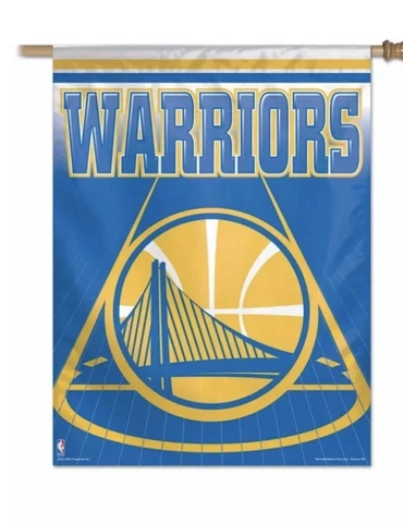 Golden State Warriors Vertical House Flag. NBA Cover