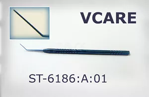 Iris Repositor Smooth Angled 0.5 mm wide Titanium (FDA &CE) - Picture 1 of 7