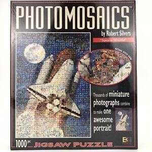 SEALED Photomosaics SPACE SHUTTLE Robert Silvers Jigsaw Puzzle 1000 Piece