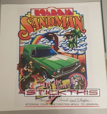 Holden HX Sandman Advertising Print onto Canvas Poster Brochure - 350mm x 470mm - image 1 of 2