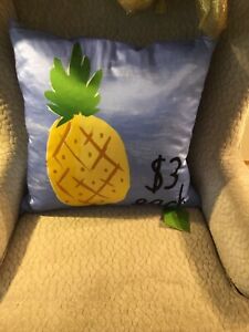 Kate Spade New York Pineapple Decorator Pillow Brand New NWT