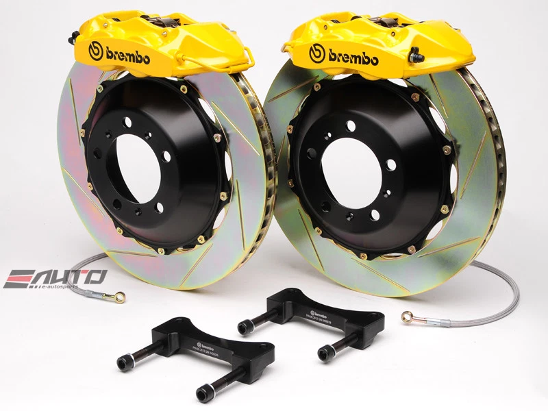BREMBO Freno Trasero GT 4 Pot Amarillo 380x28 Ranura Rotor Maserati Quattroporte 05-07 Foto 1 de 1