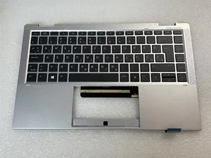 For HP EliteBook x360 1040 G8 M46733-BA1 Slovenian Palmrest Keyboard Top Cover - Imagen 1 de 7