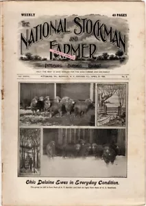 The National Stockman and Farmer, May 5, 1904, Vol. XXVIII, No. 4, Antique - Picture 1 of 3