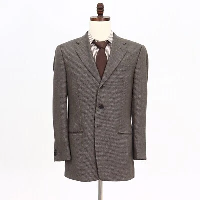 Jaqueta blazer Mani 40R marrom esporte lã maciça 3B - Imagem 1 de 4