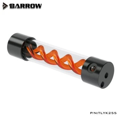 Barrow T-VIRUS Acryl Doppelhelix Reservoir 255 mm x 50 mm TLYK255 Orange Helix - Bild 1 von 4