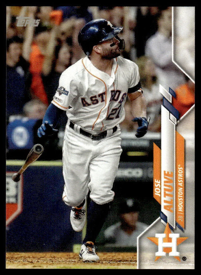 2020 Topps MINI Jose Altuve #602 Print Run ~402 Houston Astros - Image 1 of 2