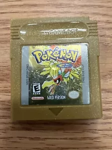 Pokemon Gold (Nintendo GameBoy Color 2000) Cartridge Only Save Battery Functiong - Picture 1 of 4