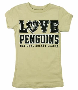 Hockey Pittsburgh Penguins Love Shirt Toddler Size 2T New - Picture 1 of 1