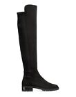 Stuart Weitzman City Over-The-Knee Boots Black Suede Size 5.5