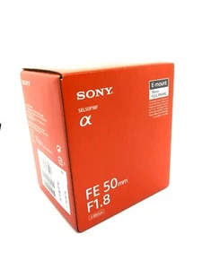 NEW SONY FE 50mm F1.8 Lens for Full Frame E Mount (SEL50F18F) - Picture 1 of 3