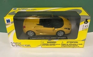 Die Cast 1/43 Modellino Auto NEW RAY 1/43 Lamborghini Gallardo Spyder - Foto 1 di 1