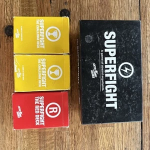 Superfight Kartenspiel Set Base Deck + 3 Erweiterungsdecks - Bild 1 von 4