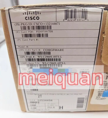 Cisco Catalyst 2960-S 48 Port Switch Model: WS-C2960S-48TD-L - NEW^ - Image 1 of 4