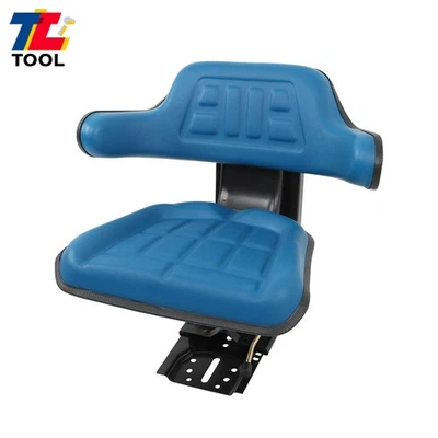 Asiento de suspensión de tractor azul para Ford Holland 4000 4100 5910 4110 4600 Foto 1 de 4