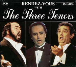 3 CD-BOX RENDEZ-VOUS WITH THE THREEE TENORS Pavarotti Domingo Carreras - Picture 1 of 3