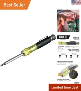 Multi-Bit Precision Screwdriver with Concealable Tip & Cushion-Grip Handle - Picture 1 of 13