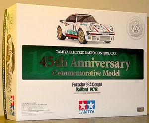 TAMIYA 1/10 RC PORSCHE 934 VAILLANT '76 WOLLEK 4WD TA02SW 45th ANNI NEW KIT - Picture 1 of 1