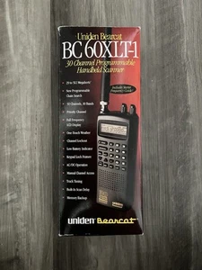 Uniden Scanner BC60XLT-1 Bearcat Handheld Mobile 30 Channel 10 Band Radio - Picture 1 of 14