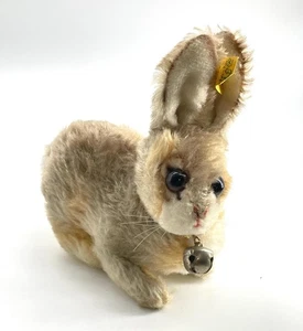 Pummy Rabbit Steiff Stuffed Animal Plush 2960/15 Button & Label Head Turns - Picture 1 of 10
