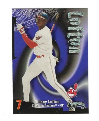 1998 Skybox Circa Thunder Rave - Kenny Lofton #7 114/150 - Image 1 of 3