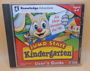 JumpStart Kindergarten Phonics Vocabulary Spelling(CD-Rom PC, 1997) Version 2.5 - Picture 1 of 3